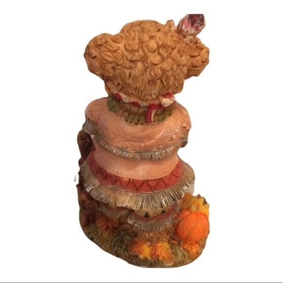 Two Adorable Fall and Wedding Bear Figurines - Picture 7 of 9